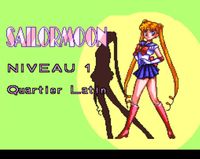 une photo d'Ã©cran de Sailor Moon sur Nintendo Super Nes